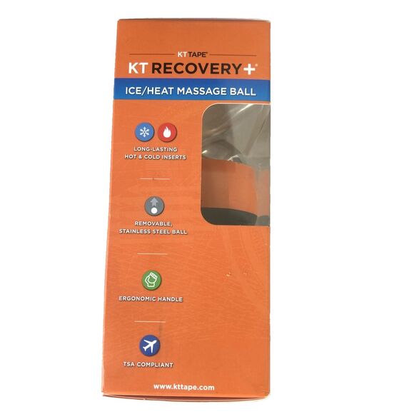 KT Tape Recovery Ice /Heat Massage Roller Ball Interchangeable Inserts Recovery - Picture 3 of 7